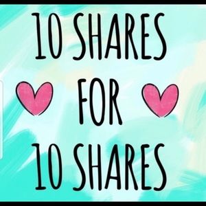 Share Game: 10 Shares for 10 Shares ❤️🙌🏻